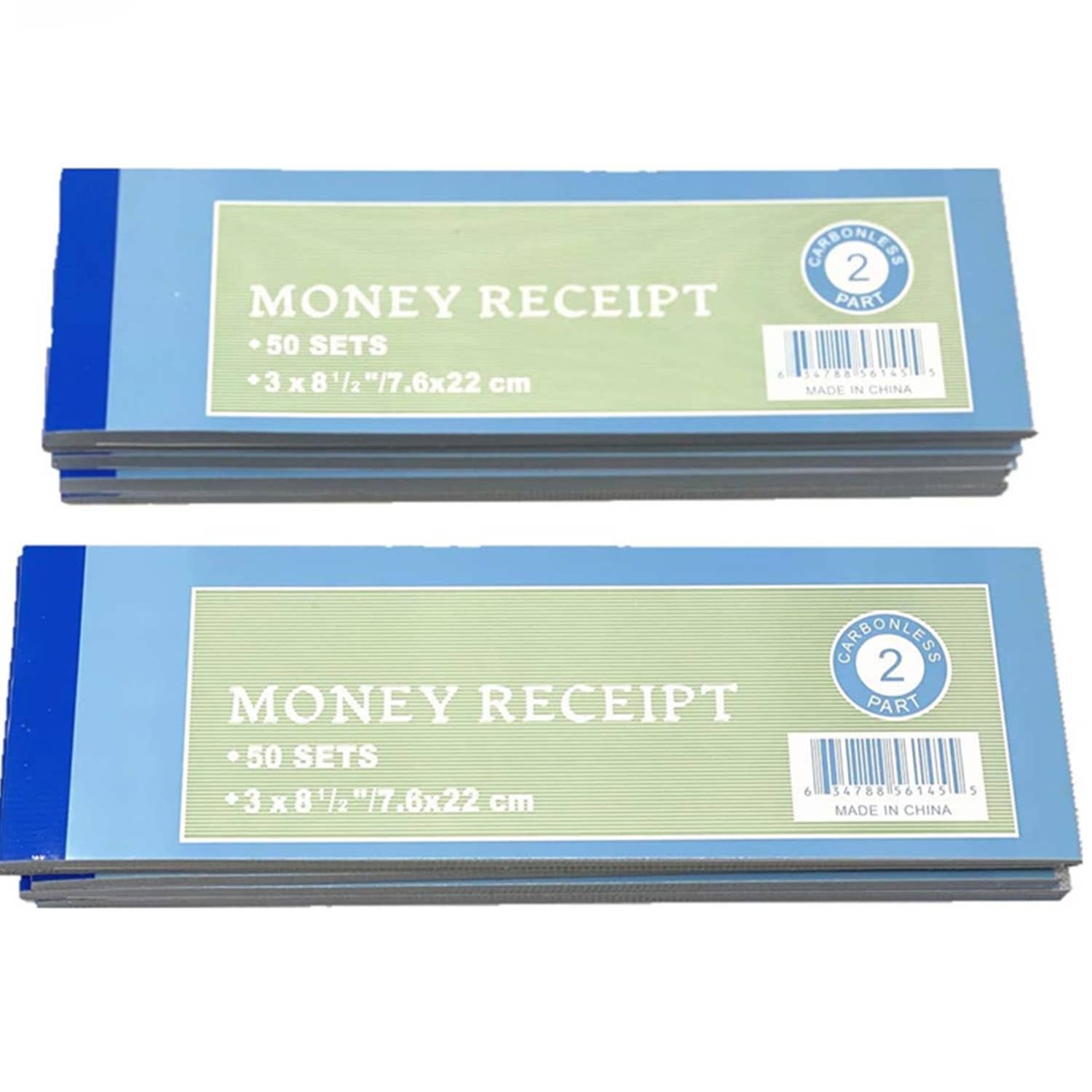 Tsyware - Wholesale Notebook - Receipt Book Sale Receipt Invoice Carbonless Copy 8.5"x2.75"2