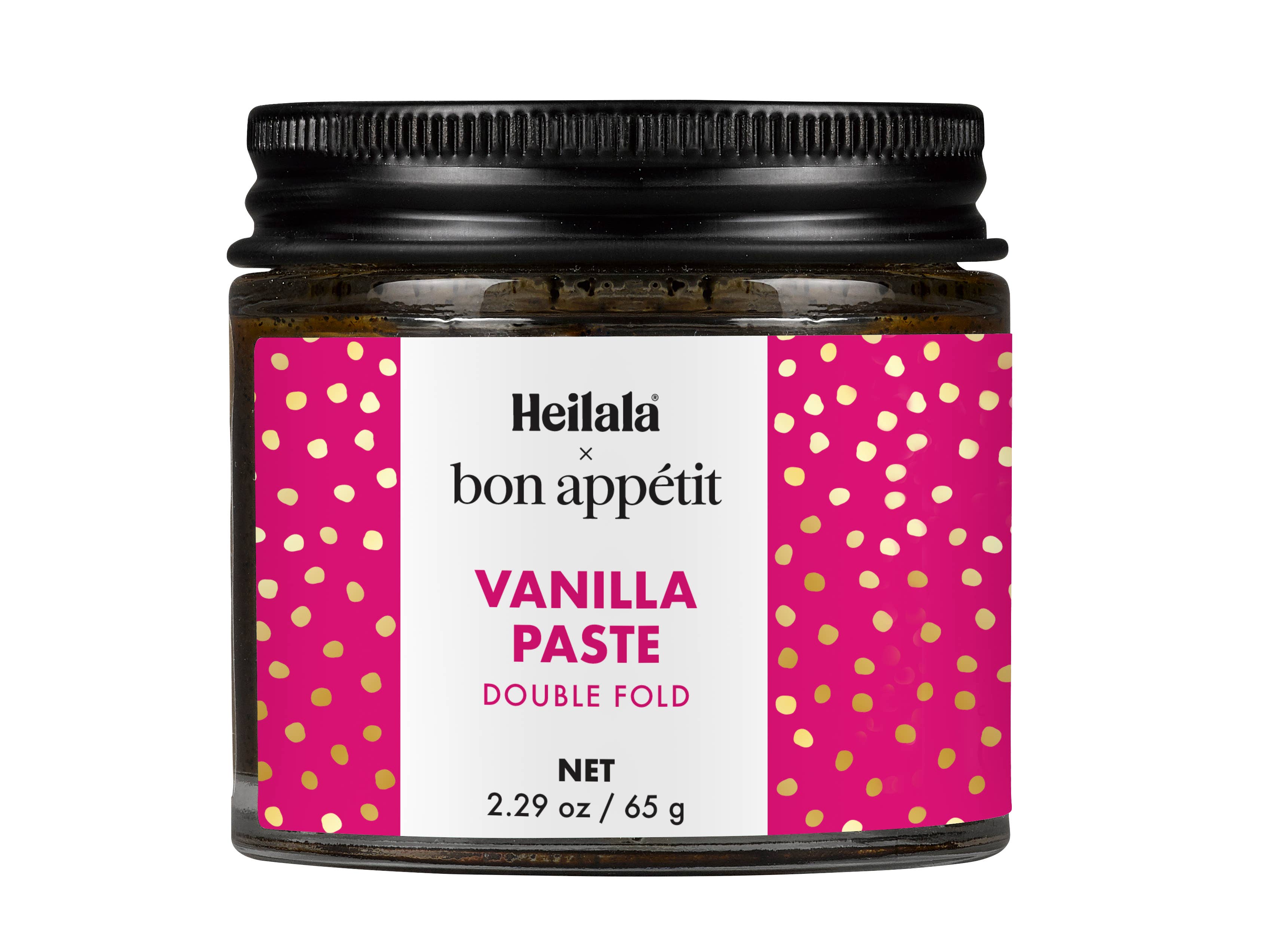 Heilala Vanilla - Wholesale Vanilla/Fruit Extract - Heilala x Bon Appétit Vanilla Paste Double Fold 2.29 fl oz