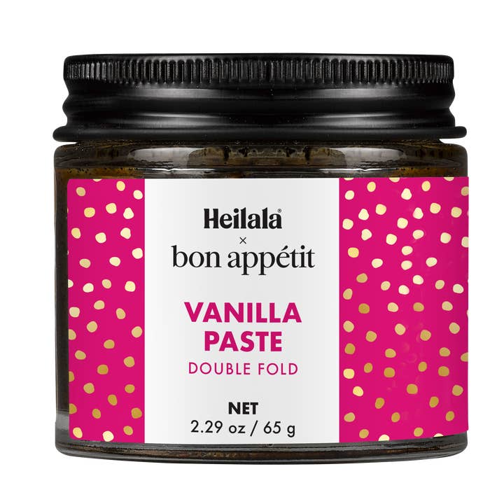 Heilala Vanilla - Wholesale Vanilla/Fruit Extract - Heilala x Bon Appétit Vanilla Paste Double Fold 2.29 fl oz0