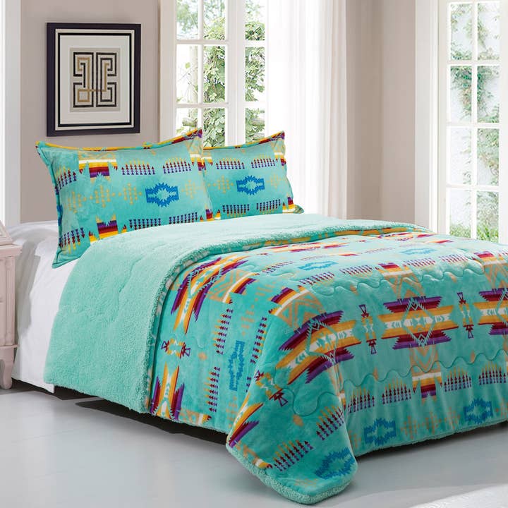 NUNA Sherpa-Lined Comforter Sets for wholesale by Flag Matrix Inc