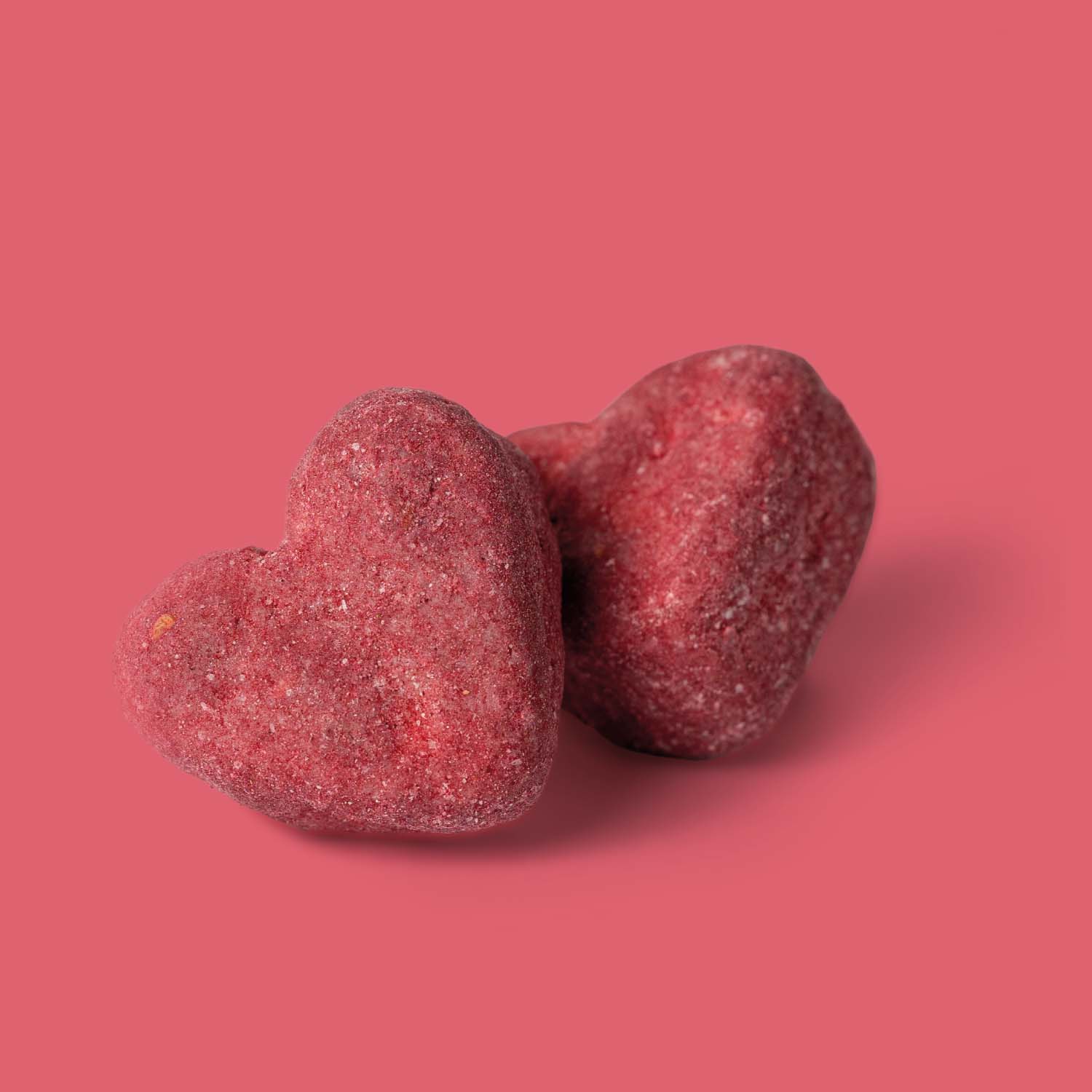 The Mallows – wholesale Chocolate-covered sweets – MALLOW HEARTS - RASPBERRY + WHITE CHOC 90g ♥1