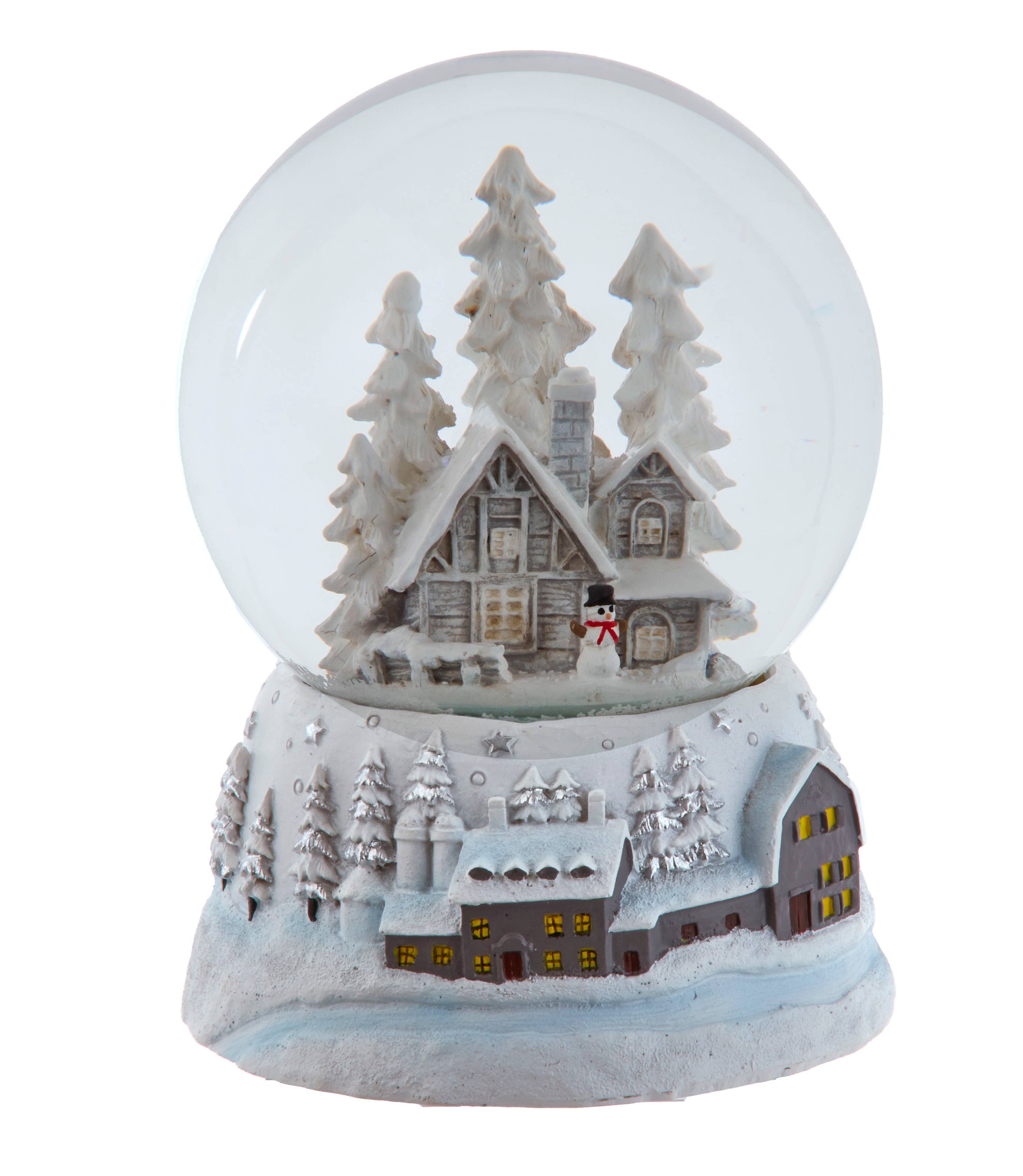 Kurt S. Adler, Inc. - Wholesale Snow globe - Musical Snowy House Water Globe