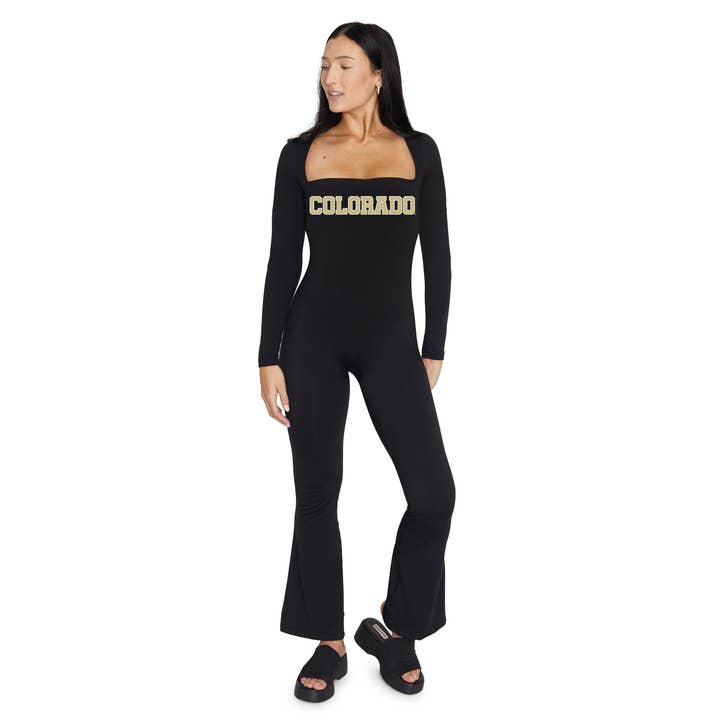 Colorado Boulder End Zone Jumpsuit for engroshandel hos Lojo Collegiate Apparel