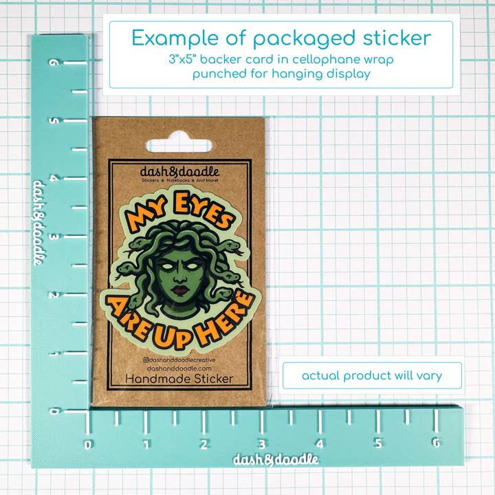 dash&doodle - Wholesale Sticker - Humpty Dumpty – 3" Vinyl Sticker