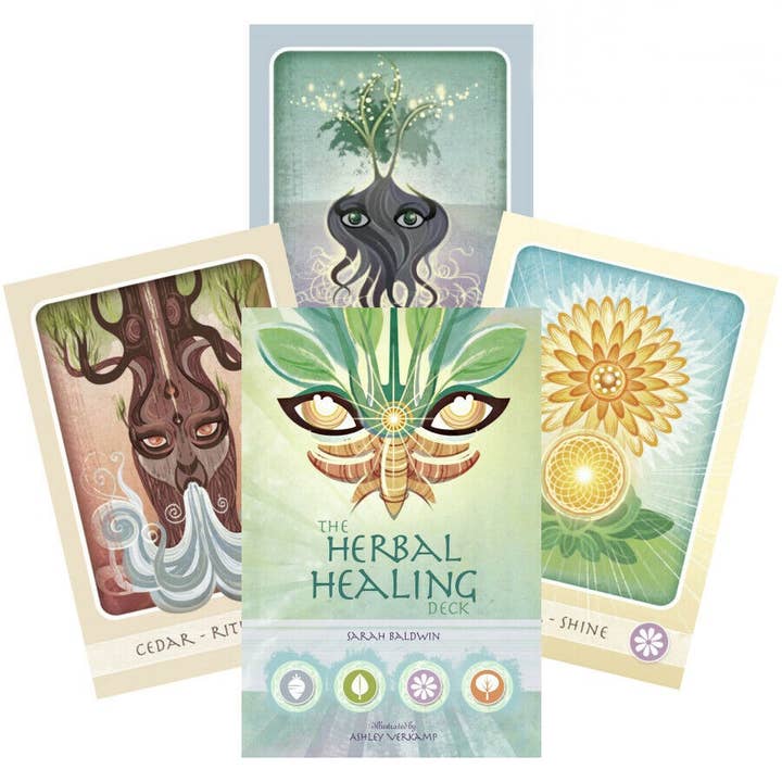 Cardshouse - Wholesale Tarot Cards - Tarot Cards Herbal Healing Deck