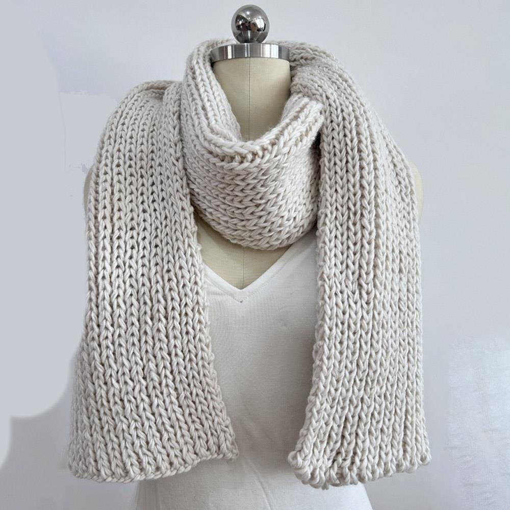 Oblige by G - Wholesale Scarf - Women's - Chunky Knit Winter Scarf YS-20595