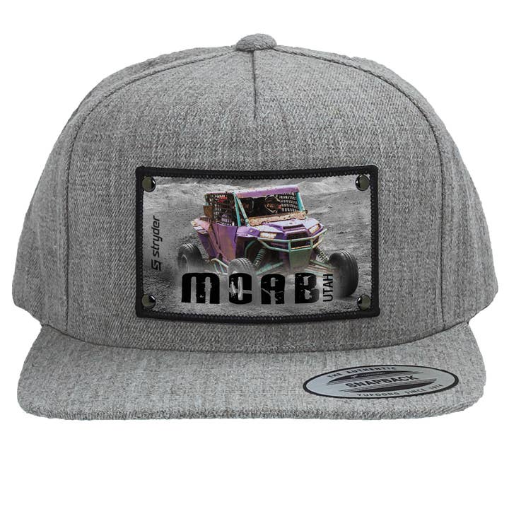 Moab UTV viola su YP5089 grigio melange per la vendita all'ingrosso da parte di Stryder Gear