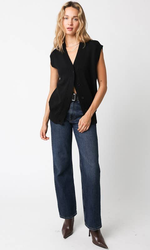 Olivaceous - Wholesale Knit Sweater - Women's - Rory Sweater1