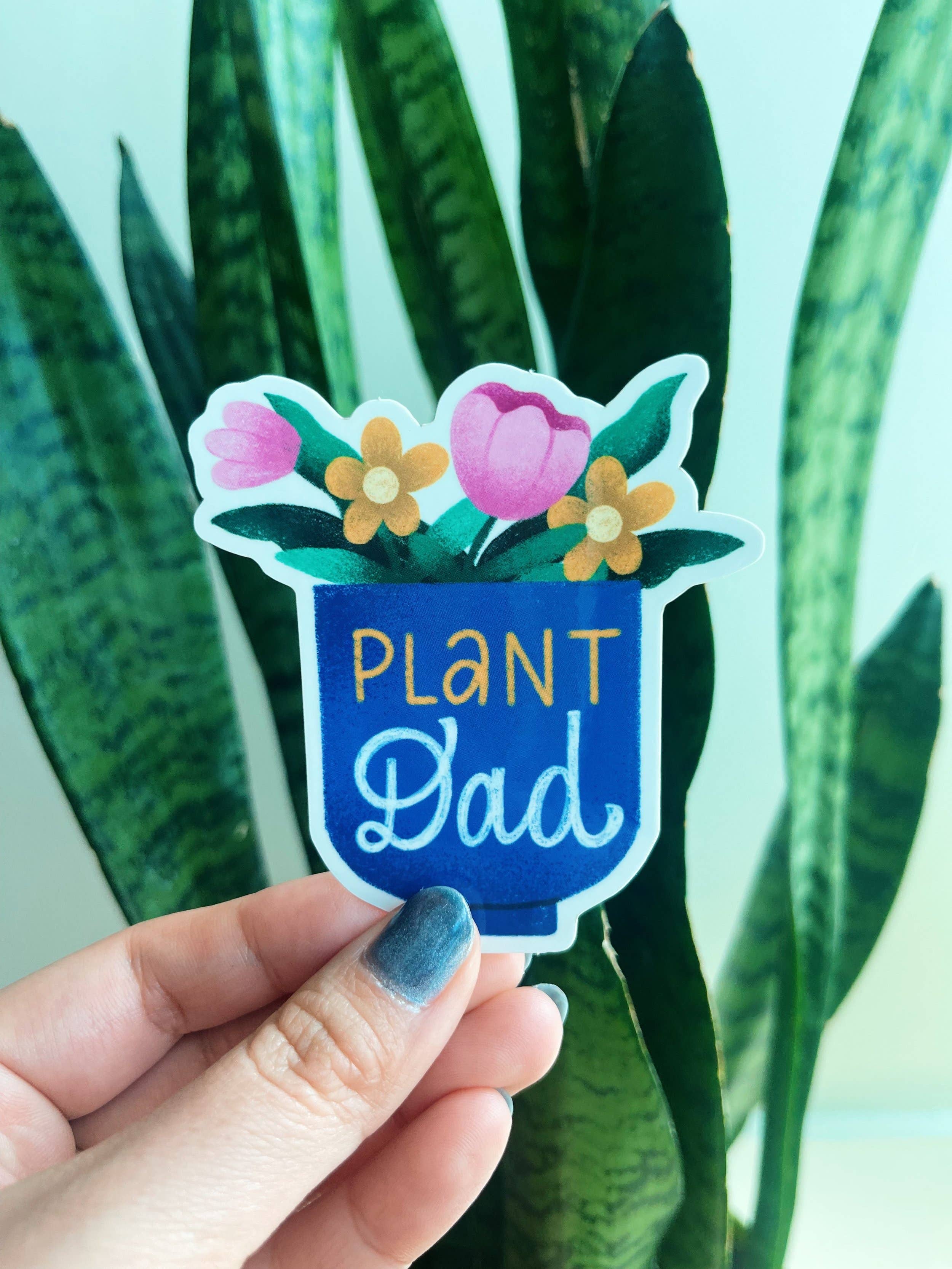 Riri Tamura Design - Wholesale Sticker - Plant Dad Sticker1