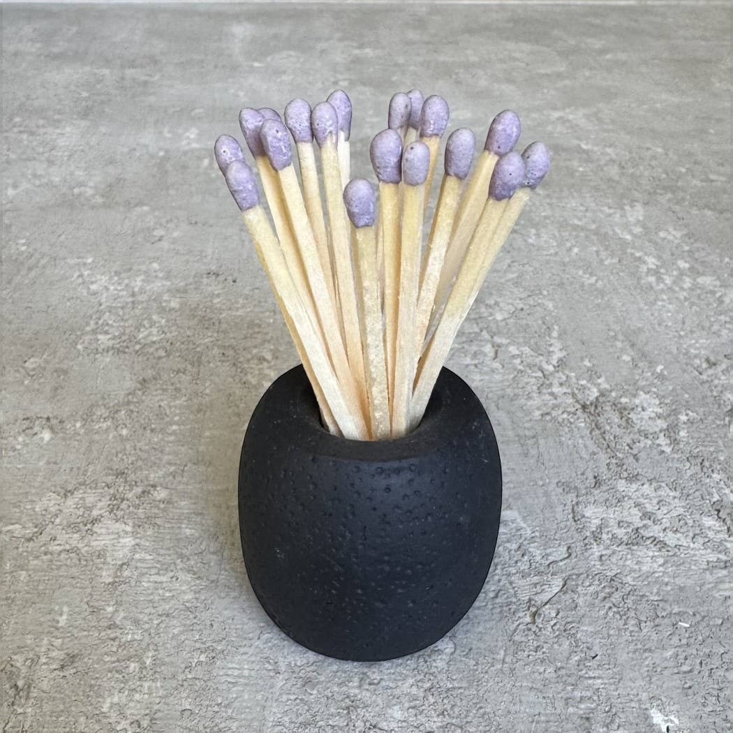 CJ Gift Goddess - Wholesale Match Holder - Concrete Match Holder/Toothpick Holder: Includes 25 Matches31