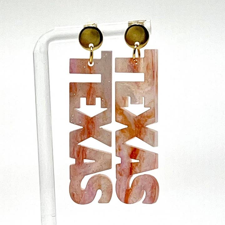 Boucles d'oreilles Texas Texas pour la vente par Fox & Flock