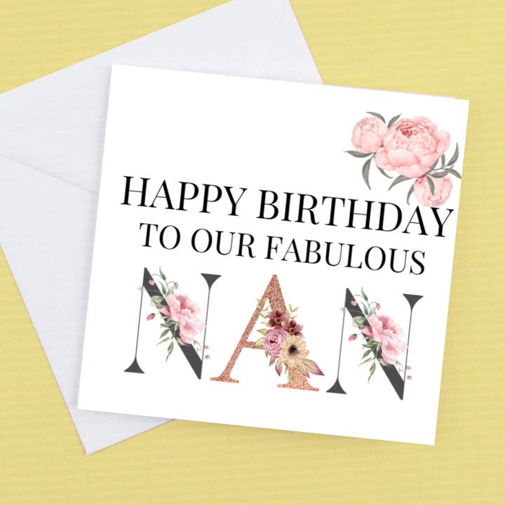 Happy Birthday to our Fabulous Nan for wholesale by Giftieness
