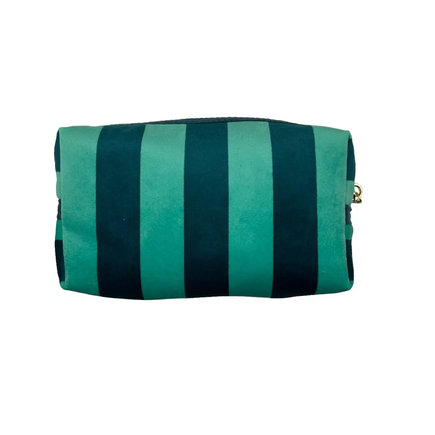 Sixton London – wholesale Make-up/cosmetic bag –  Teal stripe makeup bag0