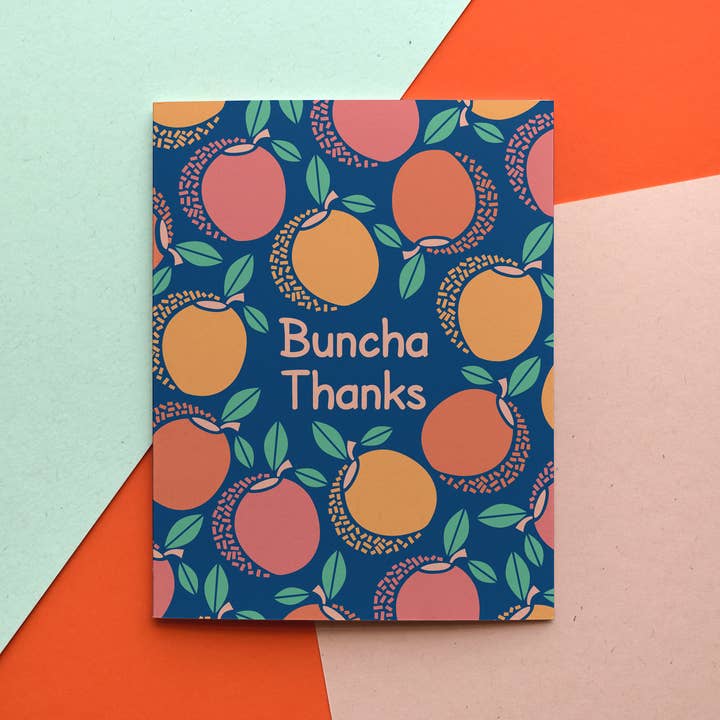 MASU - Vendita all'ingrosso Carta da regalo in fogli - Foglio di carta da regalo riciclata Peach Party Fruit