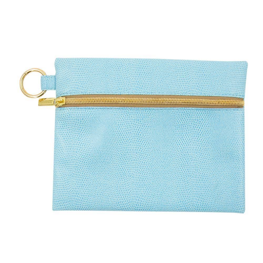 Mainstreet Collection – Engroshandel Posetaske - Dame – Lizard Kansas lynlås pose med nøgleløkke3