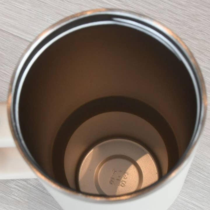 Hjertelig - Wholesale Insulated Mug/Tumbler - Stainless steel Tumbler | Dishwasher Safe | Color: Beige2