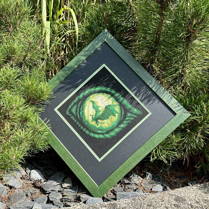 RIOLIS - Wholesale Embroidery/Cross Stitch Supplies - Cross Stitch Kit From Riolis 2162 Dragon Eye5