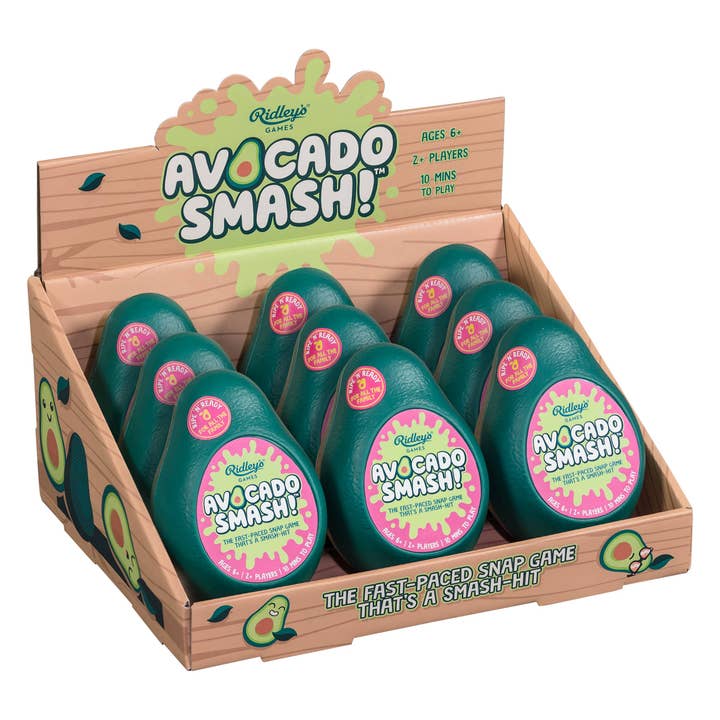 Chronicle Books - Wholesale Card Game - Avocado Smash CDU of 9