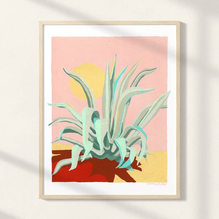 Agave Druck für den Großhandel von Camille Shu