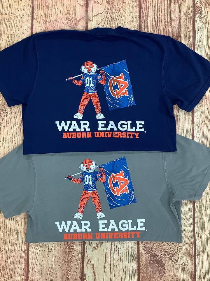 War Eagle Aubie for wholesale by Speckle Bellies Clothing Company