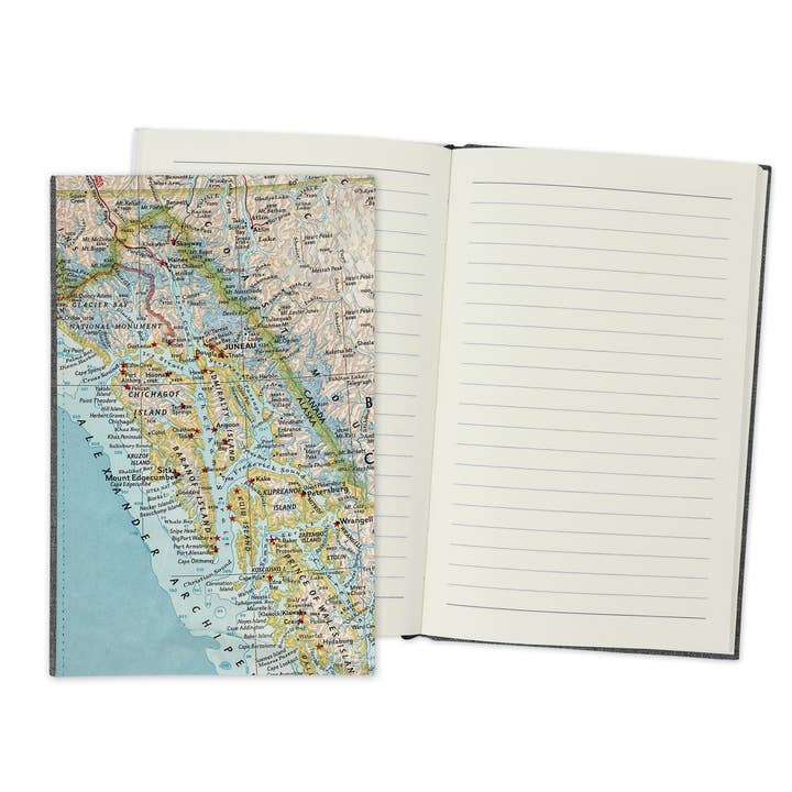 Alaska Inside Passage Travel Journal Cabin Rental Guest Book for wholesale by Daisy Mae Designs