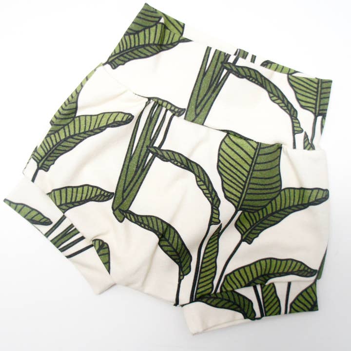 Pantalones cortos: pantalones cortos de spandex de algodón para bebés y niños pequeños, estampado de Anna, para venta al por mayor de Willbirdbaby