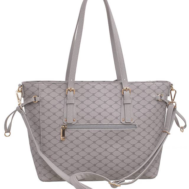 Bessie London - Wholesale Shoulder Bag - Women's - MONOGRAM 2 IN 1 SHOULDER BAG13