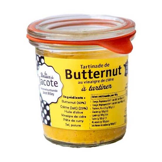 Tartinade butternut vinaigre de cidre pour la vente par Jacot Billey