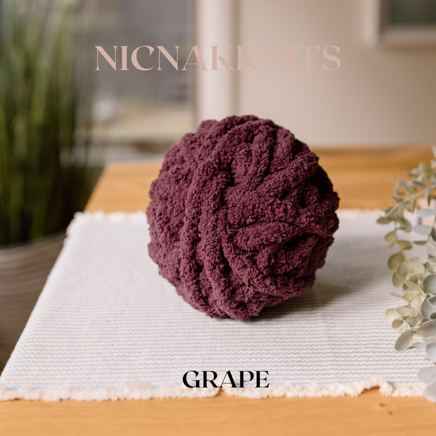 Nicnakknits - Wholesale Throw Blanket - Solid Colour - Handmade Chunky Knit Blanket19