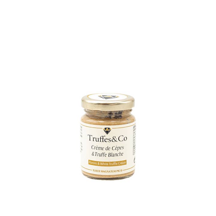 Crema porcini con trufa blanca 90g para venta al por mayor de Truffes&Co
