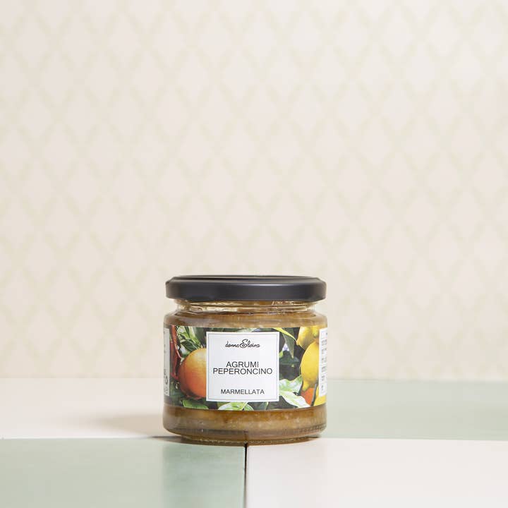 Citrus and chilli jam for wholesale by DONNA ELVIRA dolceria di Roccasalva Elvira