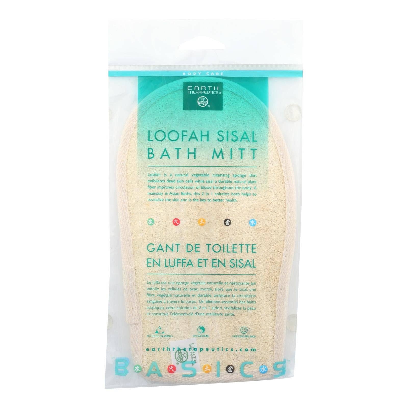 Everyday Supply Co - Wholesale Loofah - Earth Therapeutics Loofah Sisal Bath Mitt - 1 Loofah0