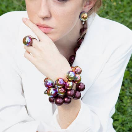 Mirta Accessori Moda – wholesale Pärlarmband – Iride armband 100 % tillverkat i Italien - italienskt hantverk5