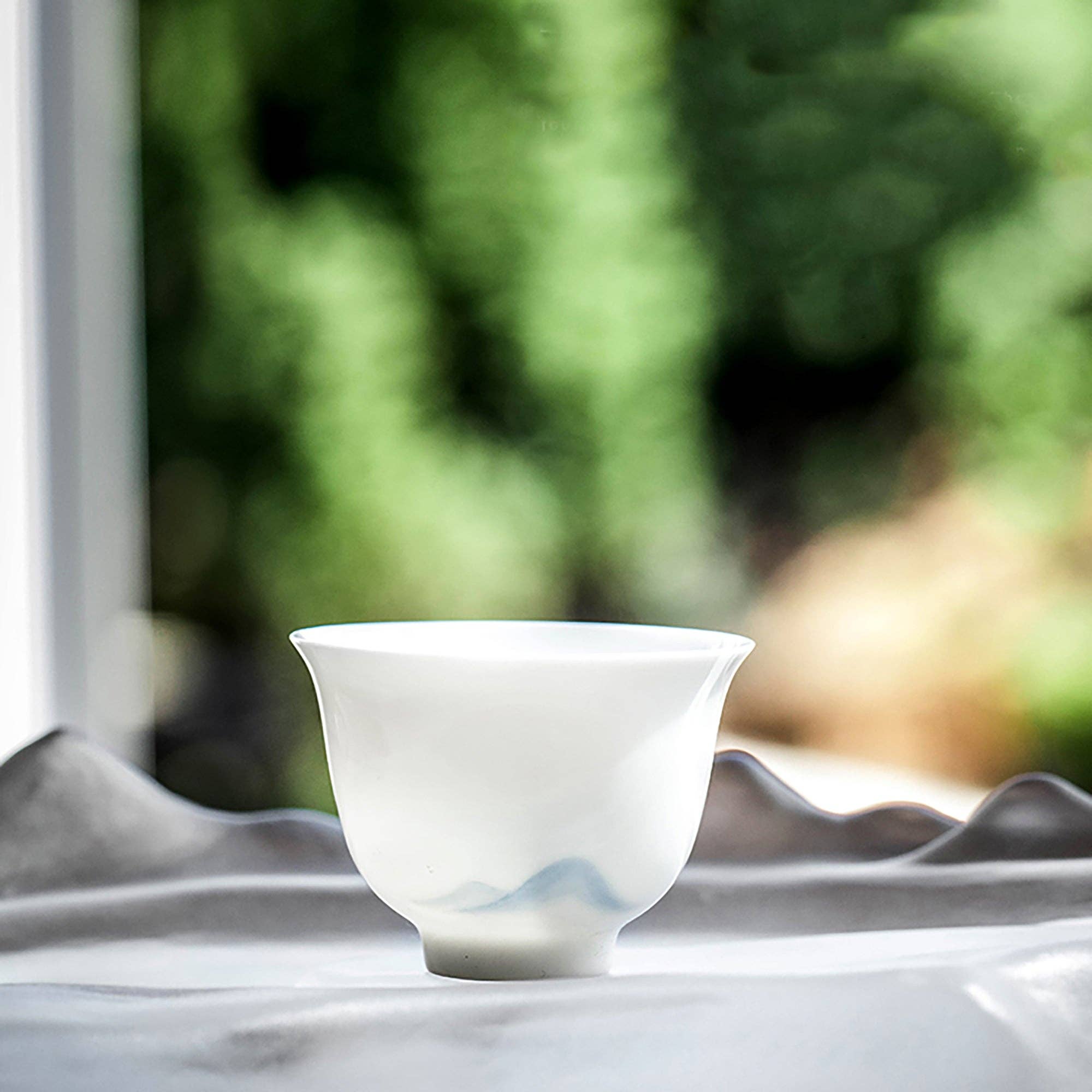 MinoCraft - Wholesale Coffee/Tea Cup - Ceramic Tea Cup in "Distant Mountains" Theme0