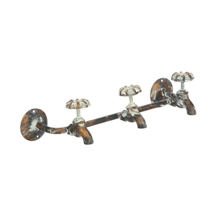 Tripar International - Wholesale Wall Hook - 3 Knob Water Spigot Wall Hook