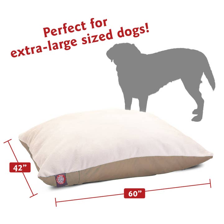 Majestic Pet Products - Wholesale Pet bed – Dog - Poly/Cotton Rectangular Pillow Dog Bed42