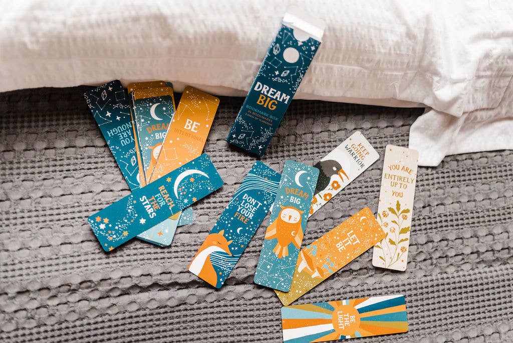 Gibbs Smith - Wholesale Bookmark - Dream Big Bookmark Box - 24 bookmarks2