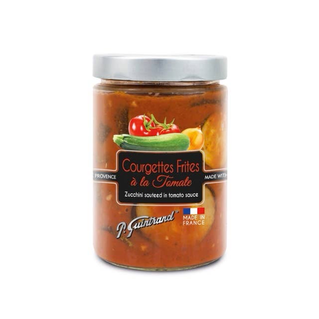 CONSERVES GUINTRAND - Vendita all'ingrosso Sottaceti - Zucchine fritte al pomodoro PG 580 ml0