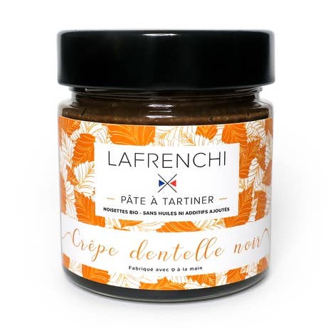 Baron & Chassaing - Wholesale Jam/Jelly - Dark Chocolate Lace Crepe Spread0