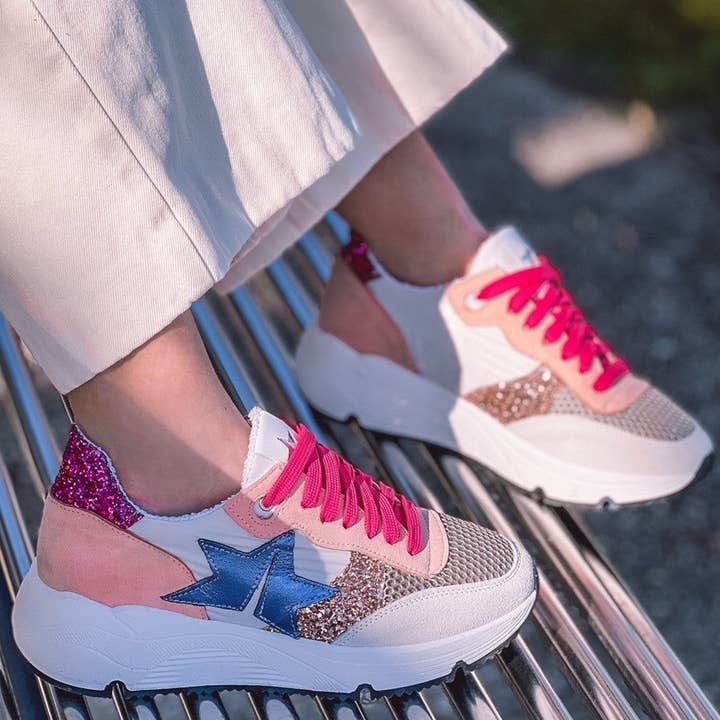 Springfields Flerfarvede Sneakers 2 VV24600 for engroshandel hos Shoppinlove