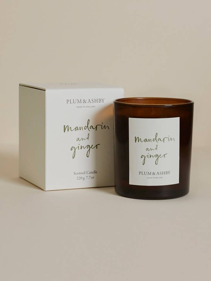 Mandarin & Ginger Candle Pack for wholesale by Plum & Ashby