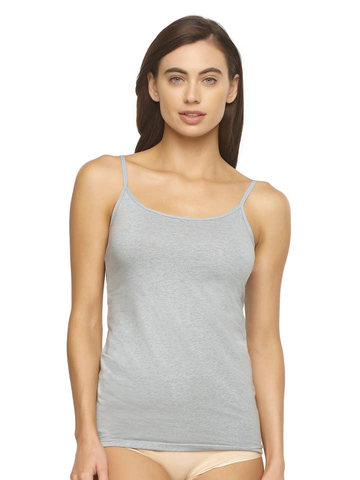 Organic Cotton Stretch Camisole - Sky for wholesale by Felina
