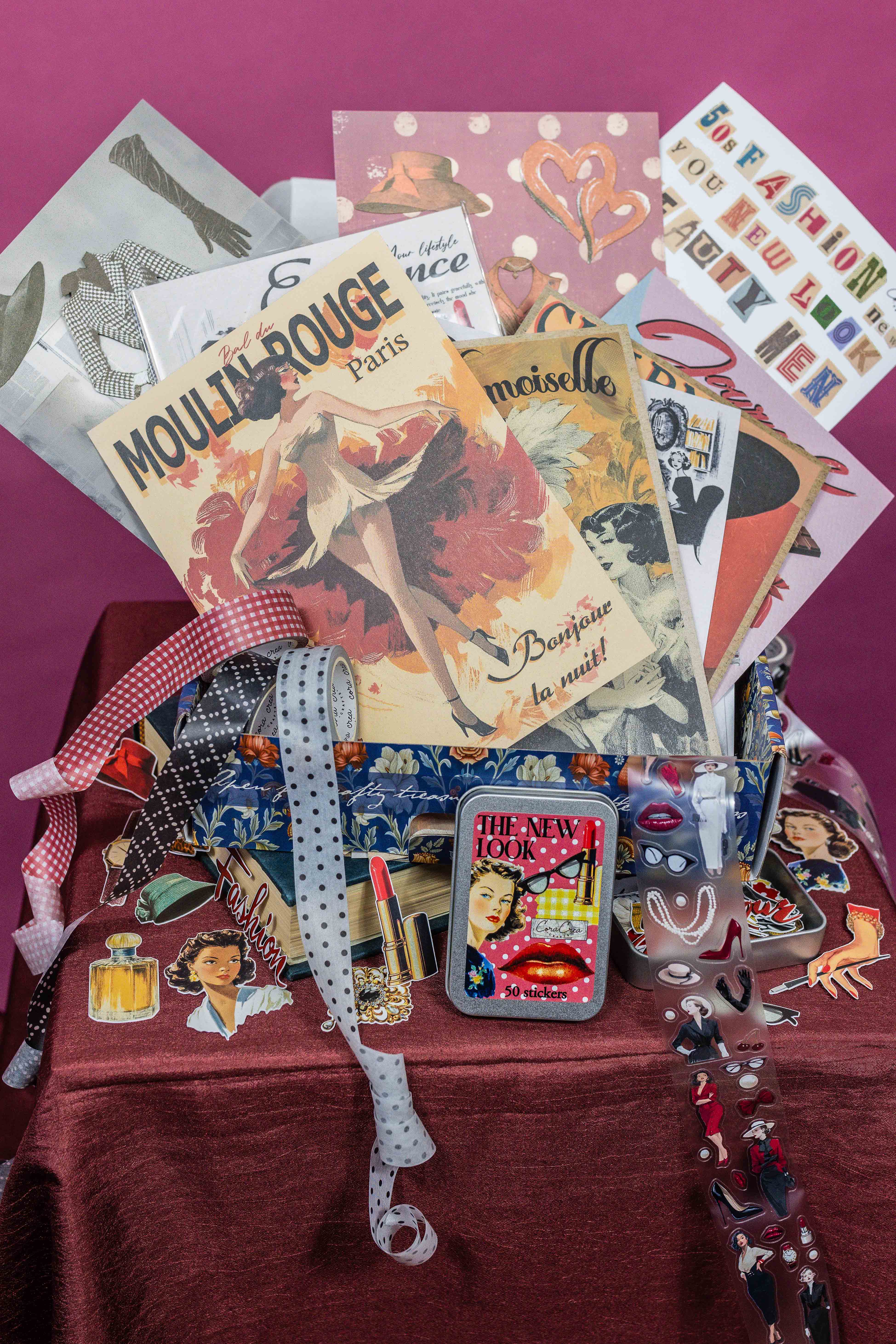 CoraCreaCrafts - Wholesale Scrapbooking Kit - The New Look Box3