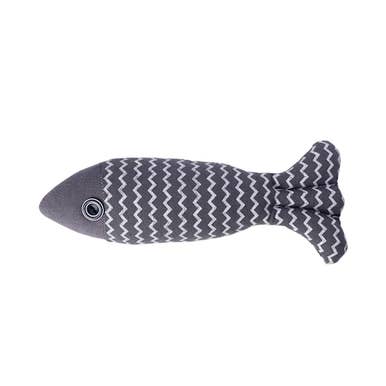 Natural Hemp Fish Toy for Cats - Assorted Colors for wholesale by Our Green House
