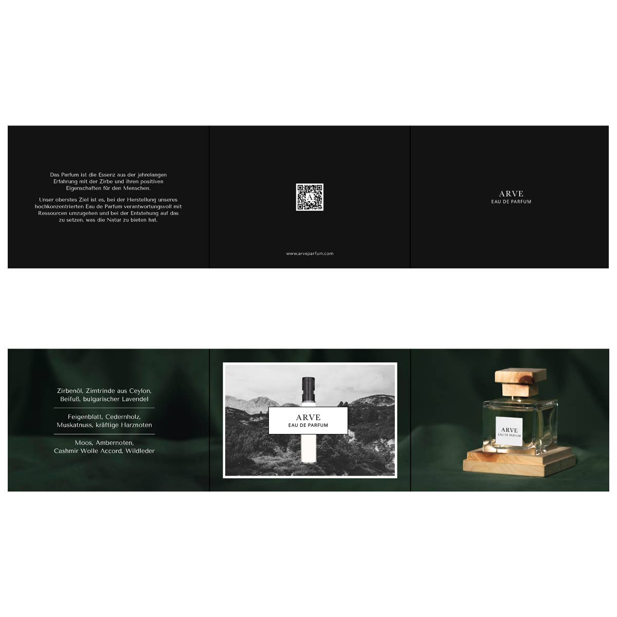 H&R HandelsgmbH - Zirbenlüfter® - Venta al por mayor Perfumes/agua de colonia - ARVE Eau de Parfum - Cálido | Muestra de 2 ml1