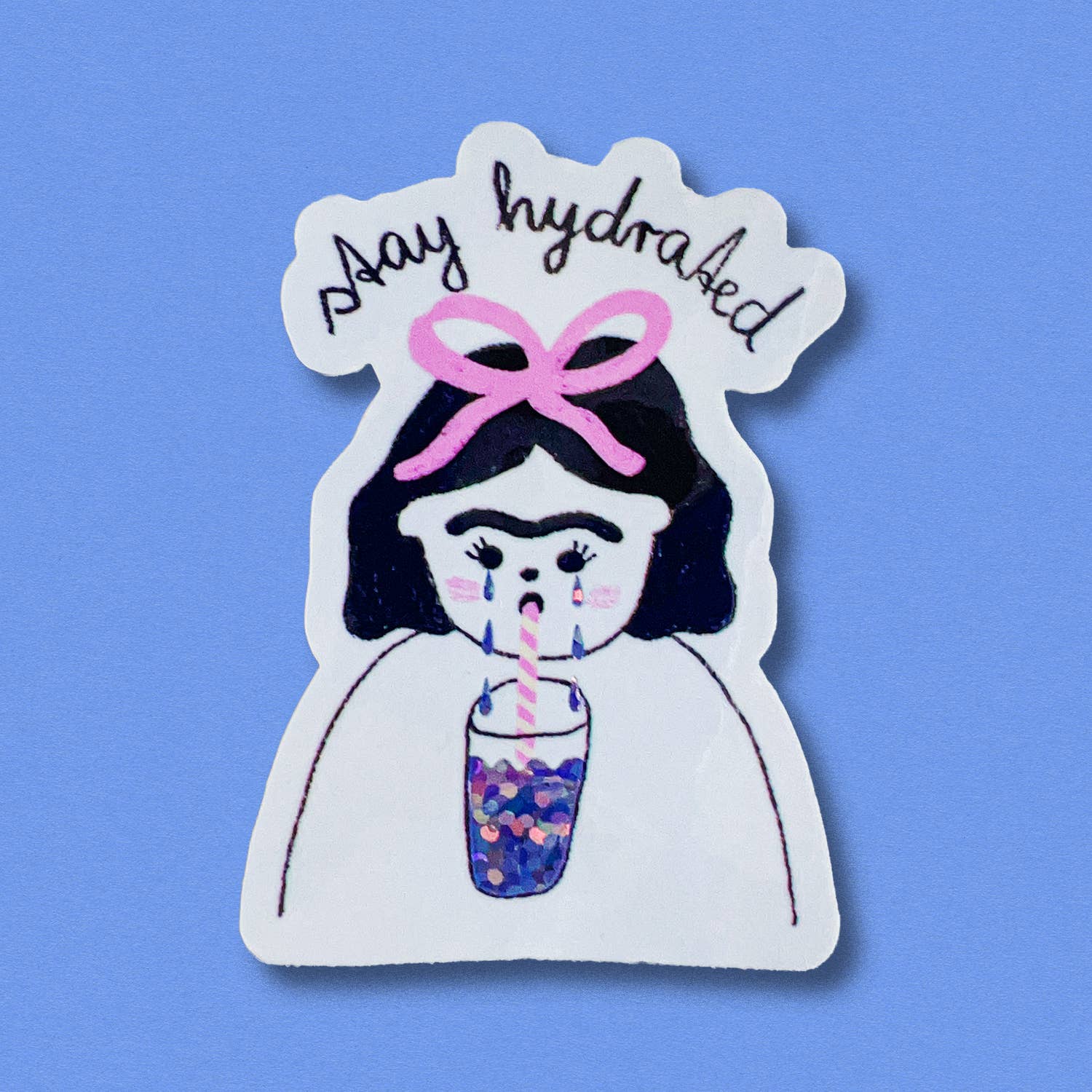 Jenne Grassmann - Wholesale Sticker - Glitter stickers stay hydrated