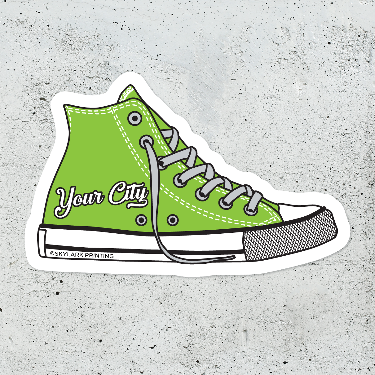 Skylark Printing - Wholesale Sticker - Custom Vintage High Top Shoe  Souvenir Sticker26
