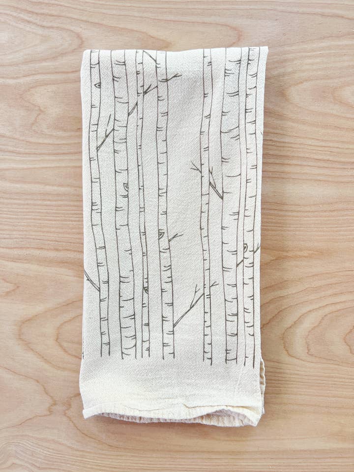 Björkträd kökshandduk för wholesale av noon designs