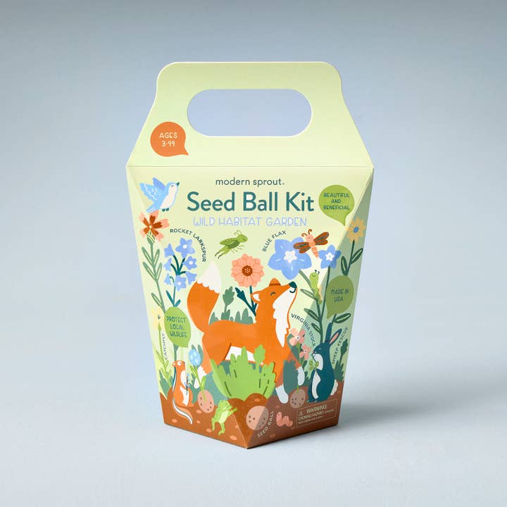 Modern Sprout - Wholesale DIY Craft Kit - DIY Seed Ball Kit