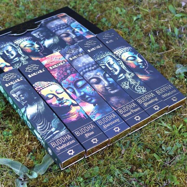 AW Artisan - Wholesale Incense - 6x Banjara Buddha Incense - Set of 6 - Box2